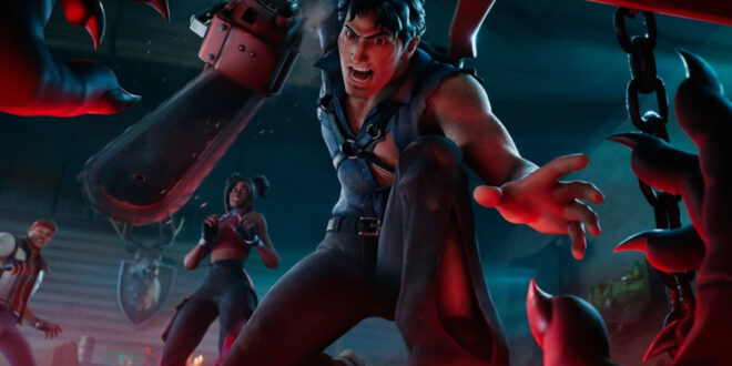 Ash Williams Fortnite: Unleash the Evil Dead Spirit